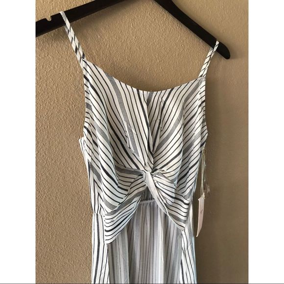 Striped twist front maxi tunic - Picture 5 of 7